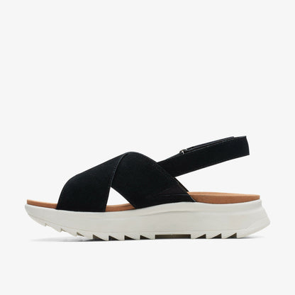 Dash Lite Wish Black Suede | Clarks Discount