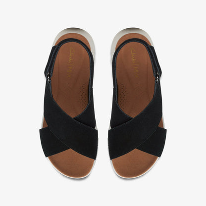Dash Lite Wish Black Suede | Clarks Discount
