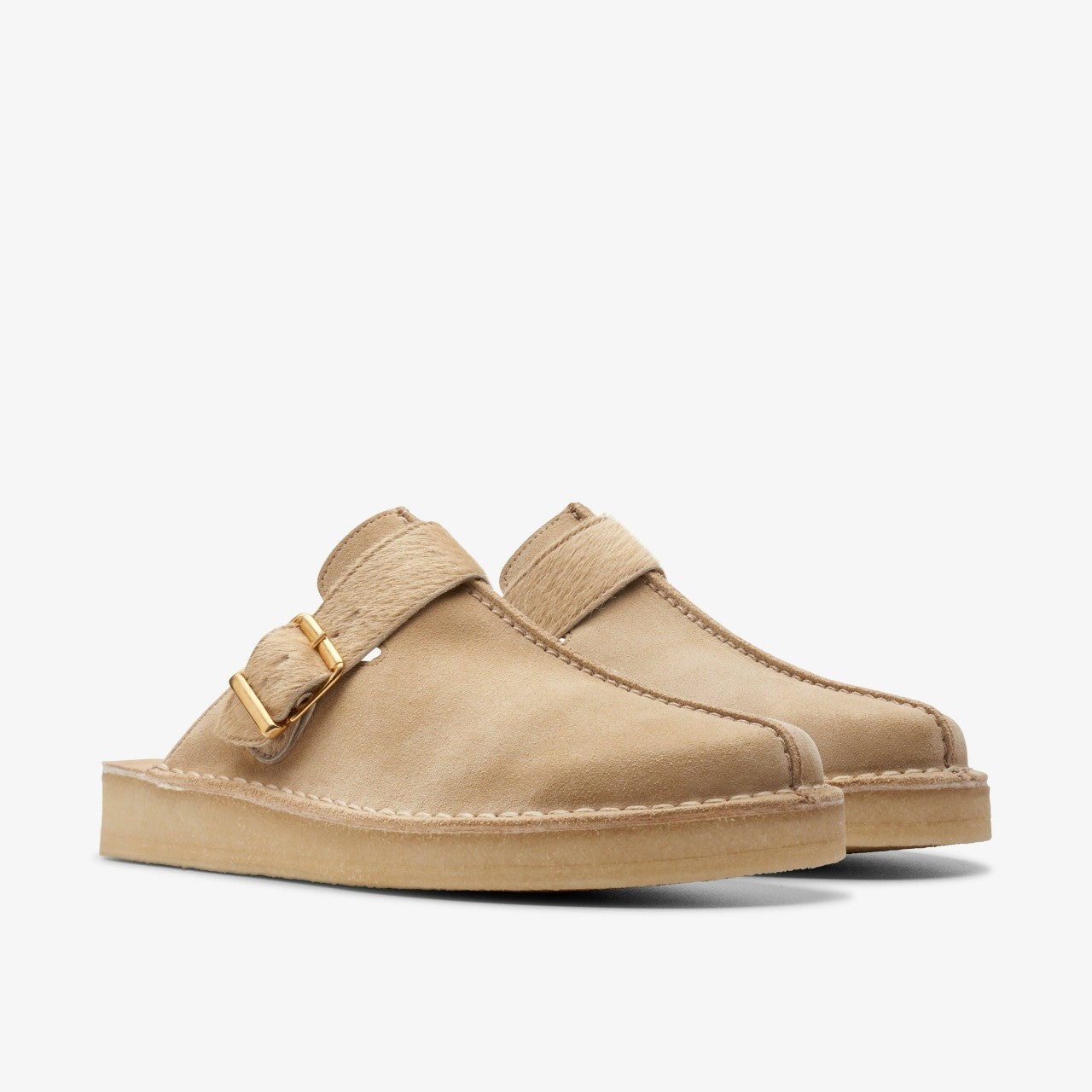 Trek Mule Taupe Interest | Clarks Onsale