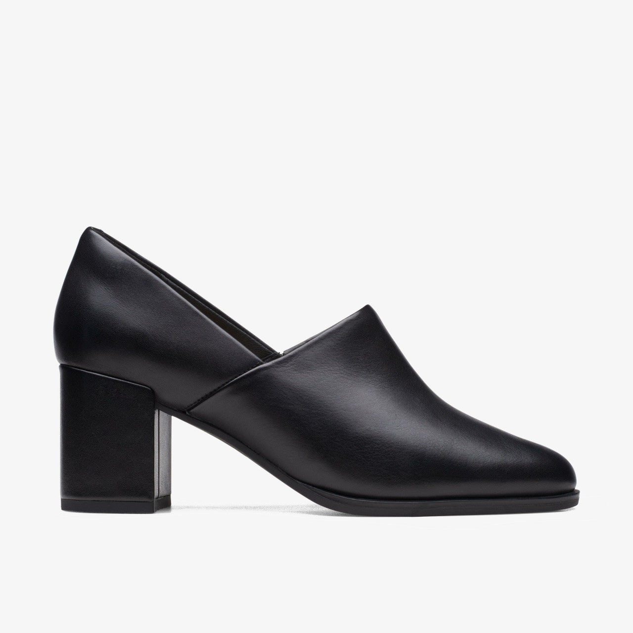 Freva 55 Lily Black Leather | Clarks For Sale