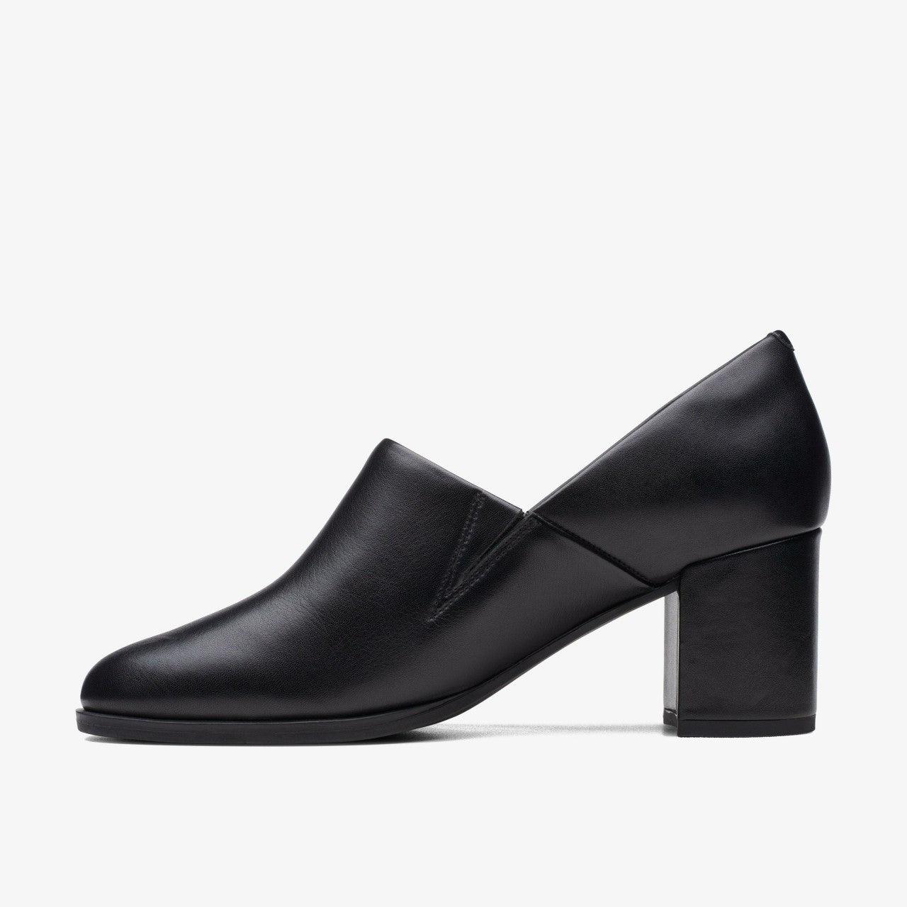 Freva 55 Lily Black Leather | Clarks For Sale