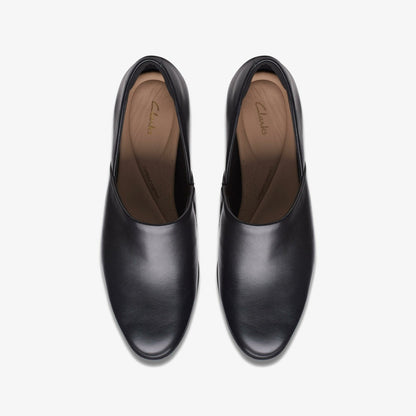 Freva 55 Lily Black Leather | Clarks For Sale