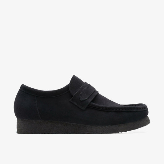 Wallabee Loafer Black Suede | Clarks US