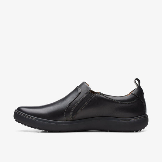 Nalle Lilac Black Leather | Clarks Onsale