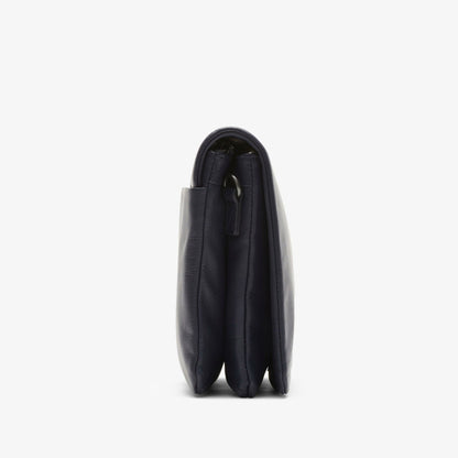 Treen Medium Navy Leather | Clarks