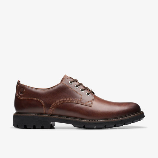 Batcombe Tie Dark Tan Leather | Clarks Sale