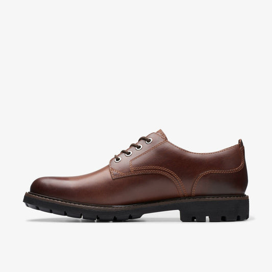 Batcombe Tie Dark Tan Leather | Clarks Sale