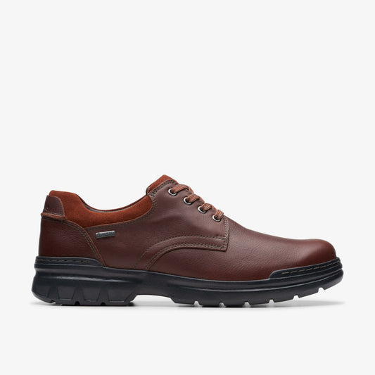 Rockie Walk GORE-TEX Dark Tan Leather | Clarks Onsale
