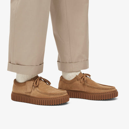 Torhill Lo Dark Sand Suede | Clarks Onsale