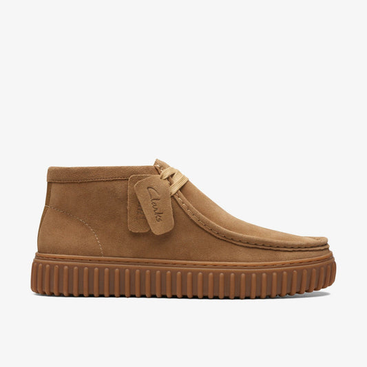 Torhill Hi Dark Sand Suede | Clarks Onsale