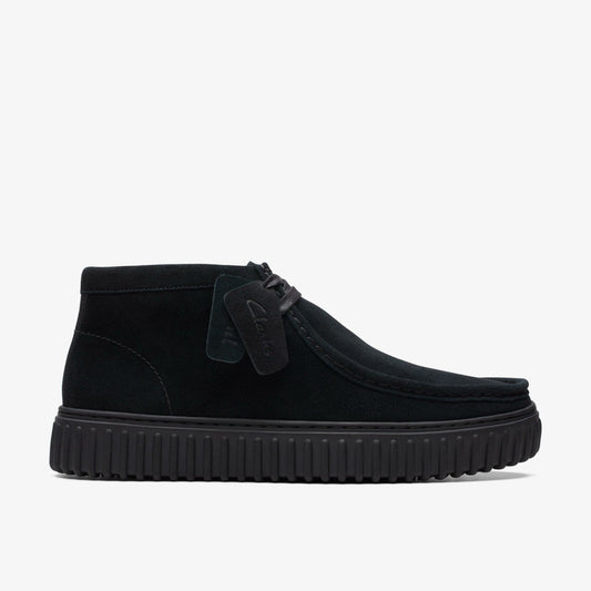 Torhill Hi Black Suede | Clarks For Sale
