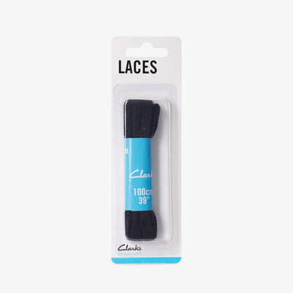 100cm Flat Lace Black | Clarks US
