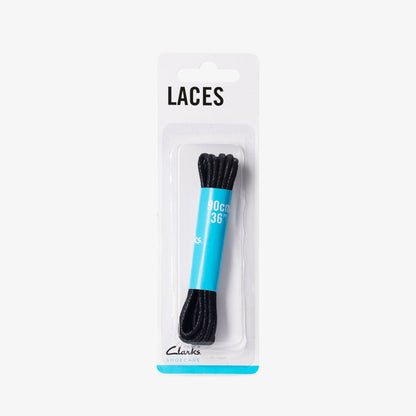 90cm Round Lace Black | Clarks