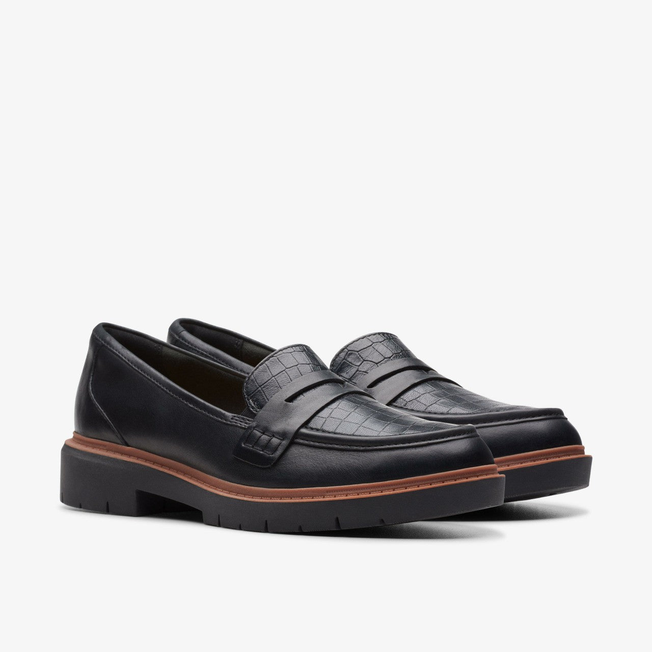 Westlynn Ayla Black Leather | Clarks Discount
