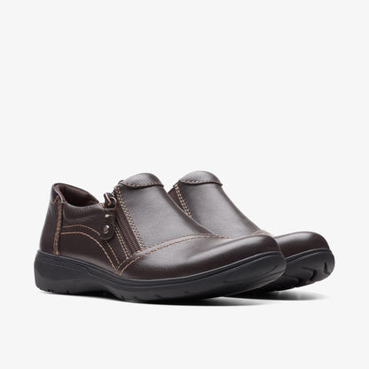 Carleigh Ray Dark Brown Leather - US 0906