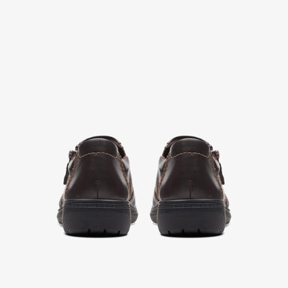 Carleigh Ray Dark Brown Leather - US 0906