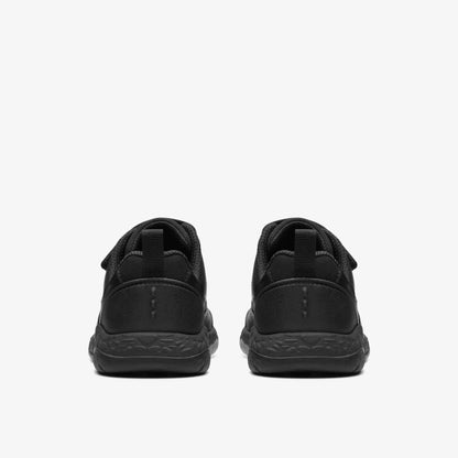 Steggy Stride Kid Black Leather | Clarks