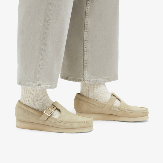 Wallabee T Bar Maple Suede | Clarks US