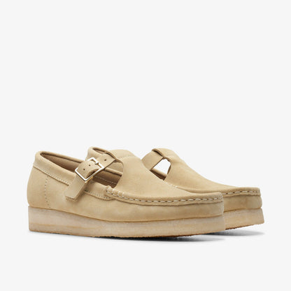 Wallabee T Bar Maple Suede | Clarks US