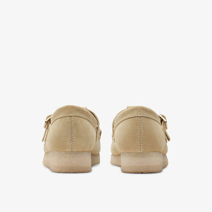 Wallabee T Bar Maple Suede | Clarks US