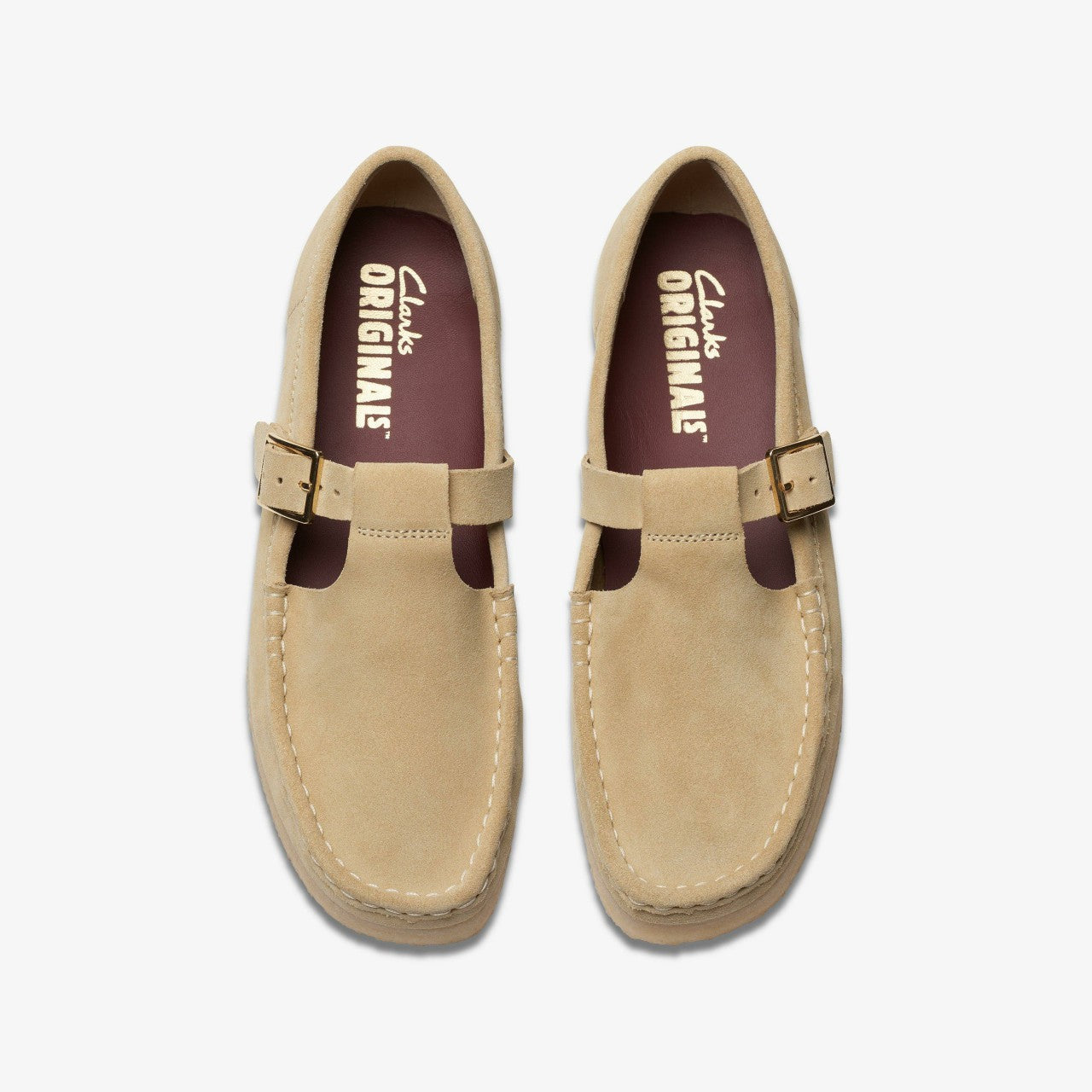 Wallabee T Bar Maple Suede | Clarks US
