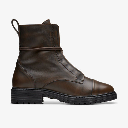 Rixley Lace Dark Brown Leather | Clarks Sale