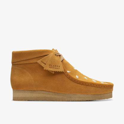 Wallabee Boot Tan Embroidery | Clarks For Sale