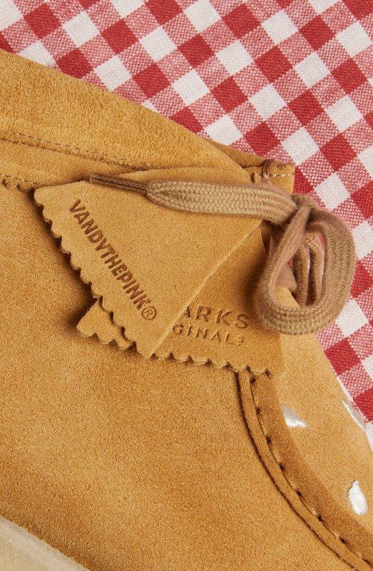 Wallabee Boot Tan Embroidery | Clarks For Sale