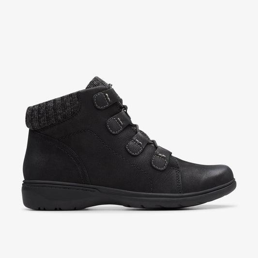 Carleigh Jade Black Nubuck - US 4807