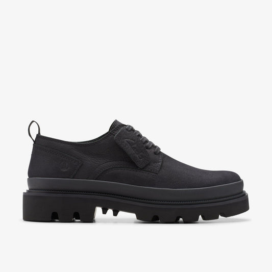 Badell Lace Black Nubuck | Clarks