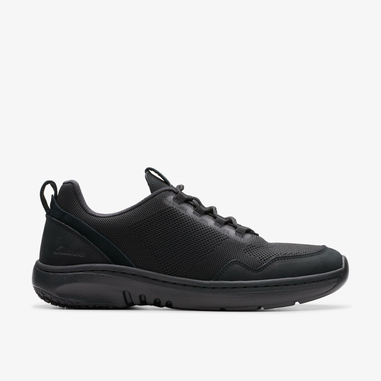 Clarks Pro Knit Black | Clarks Onsale