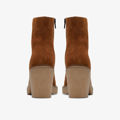 Colden Up Dark Tan Suede | Clarks For Sale