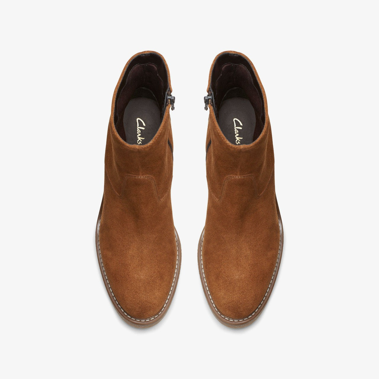 Colden Up Dark Tan Suede | Clarks For Sale
