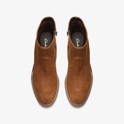 Colden Up Dark Tan Suede | Clarks For Sale