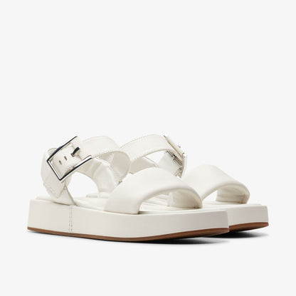 Alda Strap Off White Leather | Clarks Onsale