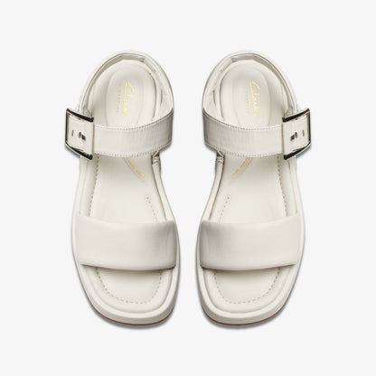 Alda Strap Off White Leather | Clarks Onsale