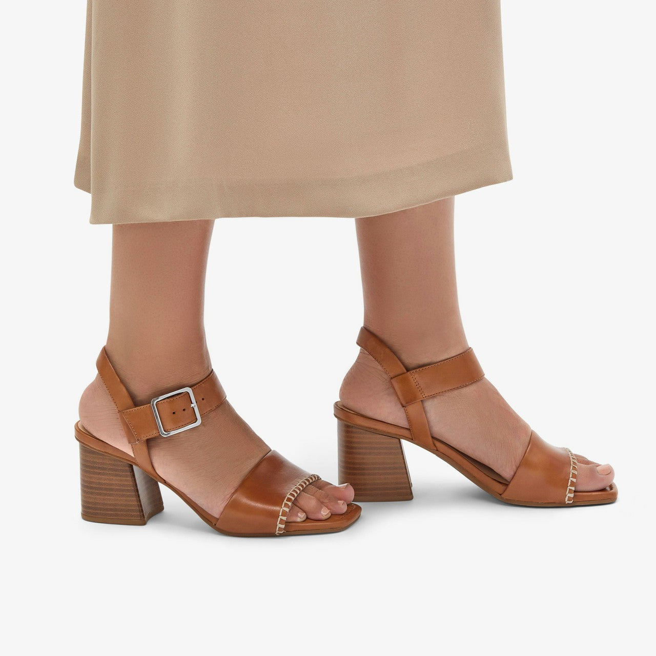 Siara 65 Buckle Tan Leather | Clarks US