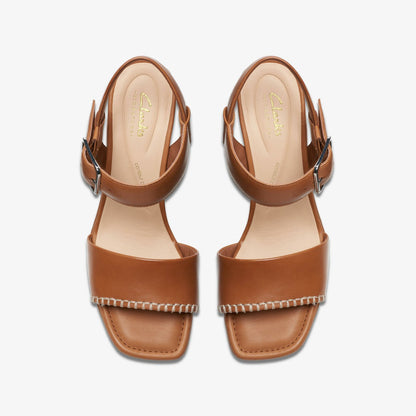Siara 65 Buckle Tan Leather | Clarks US