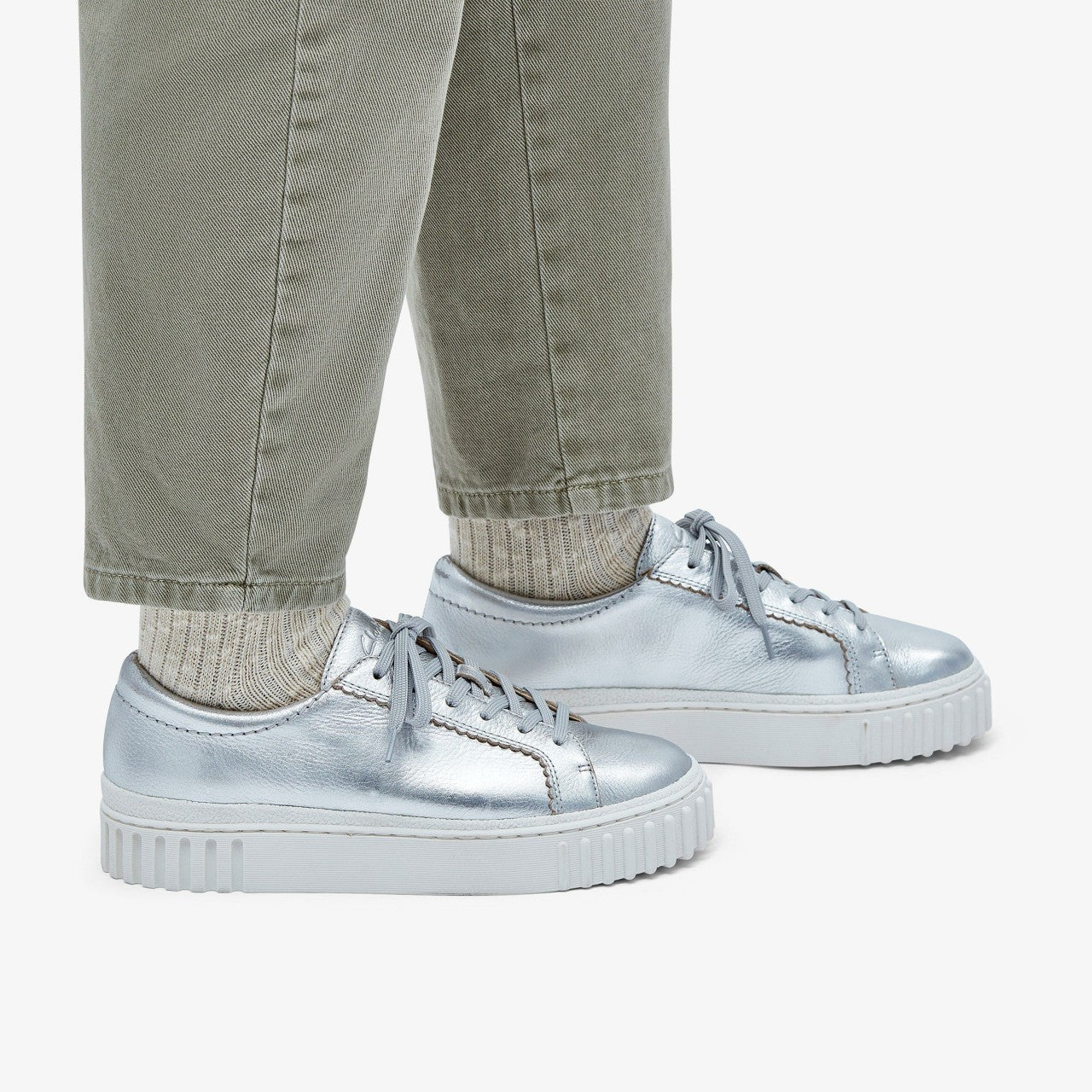 Mayhill Walk Silver Metallic | Clarks