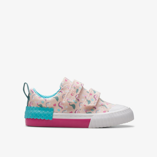 Foxing Myth Toddler Pink Multicolour | Clarks For Sale