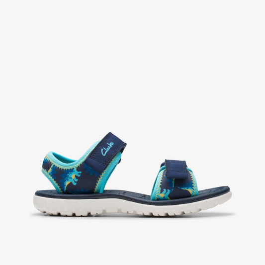 Surfing Tide Kid Navy | Clarks Onsale
