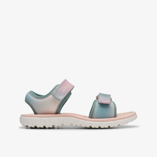 Surfing Tide Kid Pastel | Clarks For Sale