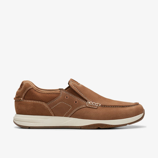Sailview Step Loafer Light Tan Nubuck | Clarks Discount