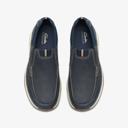Sailview Step Loafer Navy Nubuck | Clarks Sale