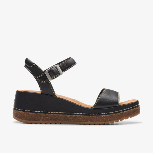 Kassanda Lily Black Leather | Clarks Onsale