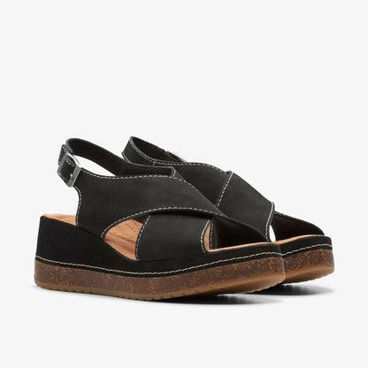 Kassanda Step Black Nubuck | Clarks US