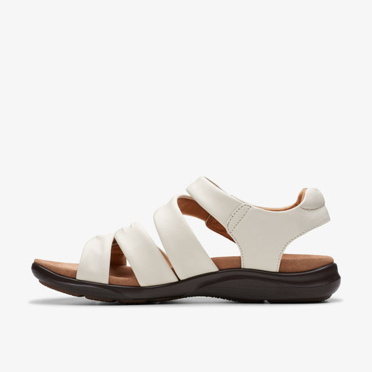 Kitly Ave Off White Leather | Clarks Discount