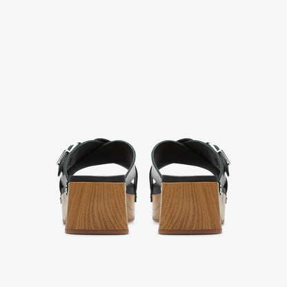 Sivanne Walk Black Leather | Clarks For Sale