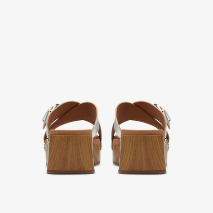 Sivanne Walk Silver Leather | Clarks Onsale
