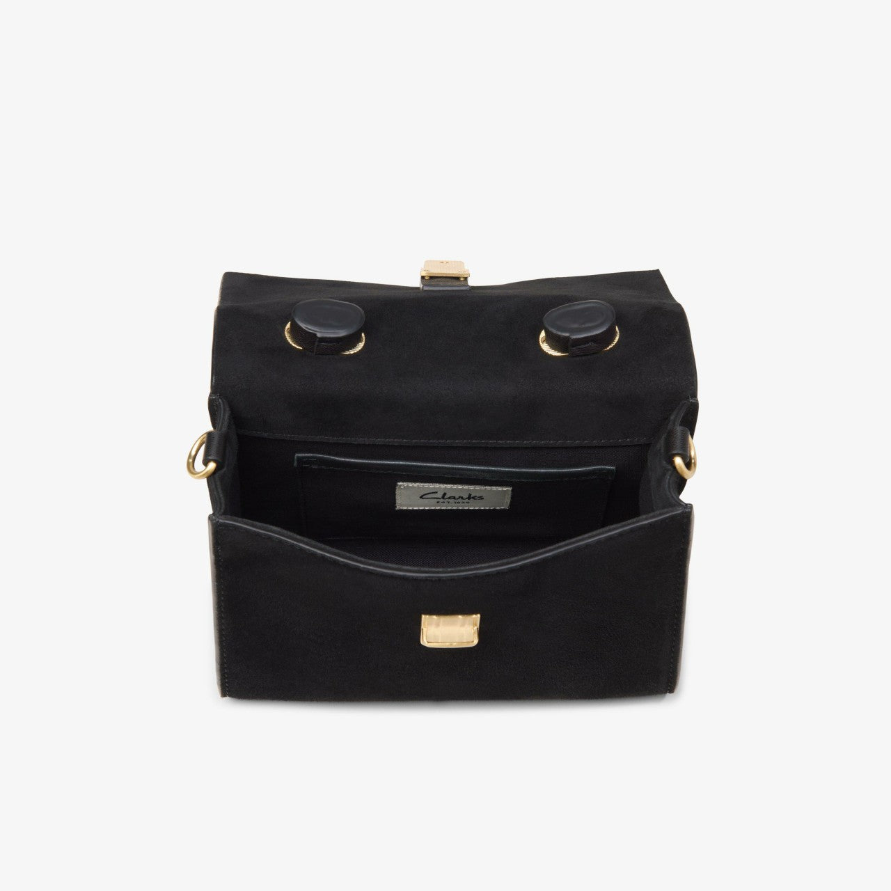 Roslyn Ritzy Black Suede | Clarks US